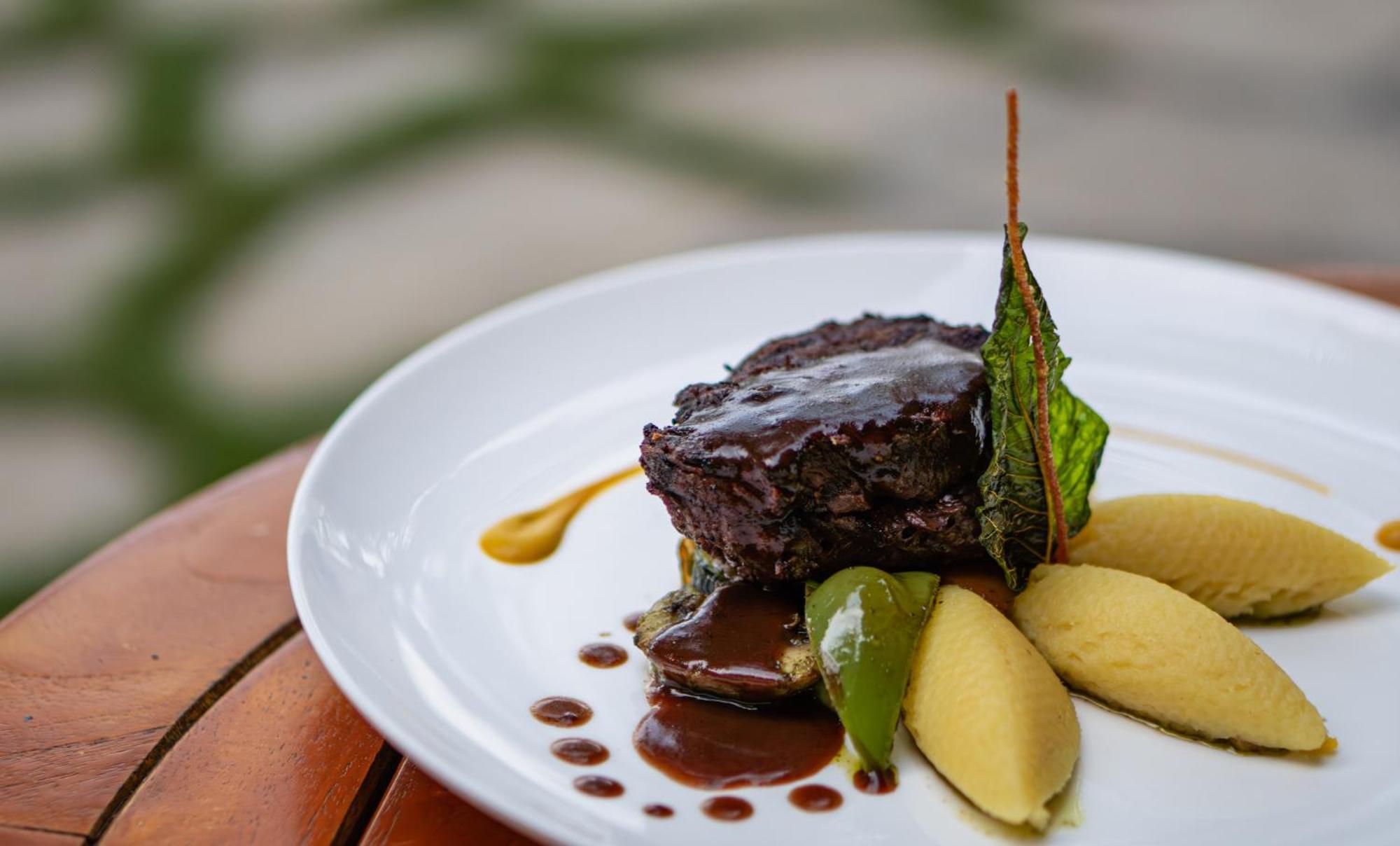Sudamala Resort, Komodo, Labuan Bajo Ngoại thất bức ảnh A steak prepared with the sous-vide technique